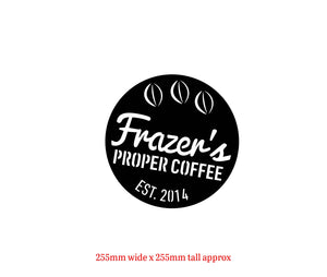 Custom Order for Frazer’s Coffee Roasters