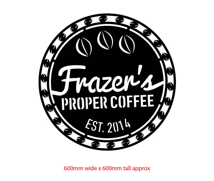 Custom Order for Frazer’s Coffee Roasters