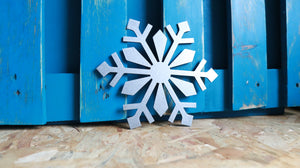 Snowflake Metal Ornament