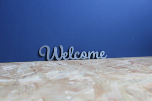 Welcome Metal Sign