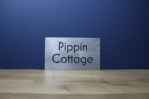 Small Custom Metal House/ Business Sign