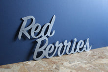 Load image into Gallery viewer, Red Berries custom personalised mild steel metal sign