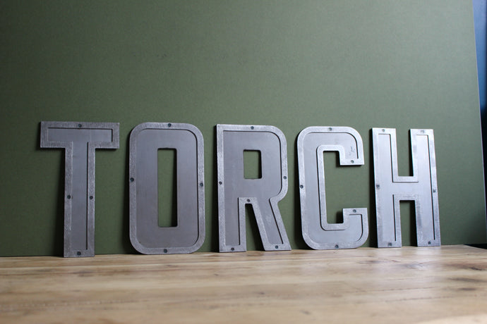 custom metal 3D style letters