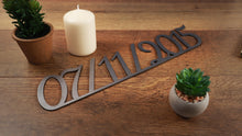 Load image into Gallery viewer, Personalised metal sign special date