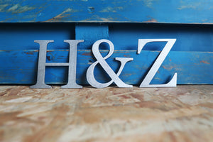 Large Metal Letter Shop Sign Home Decor H&Z