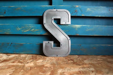 Load image into Gallery viewer, Large Metal Letter, Retro Pressed Style