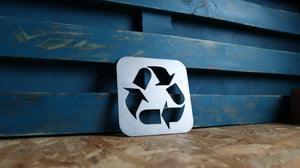 metal recycling sign