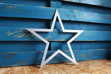 Load image into Gallery viewer, Metal star ornament 